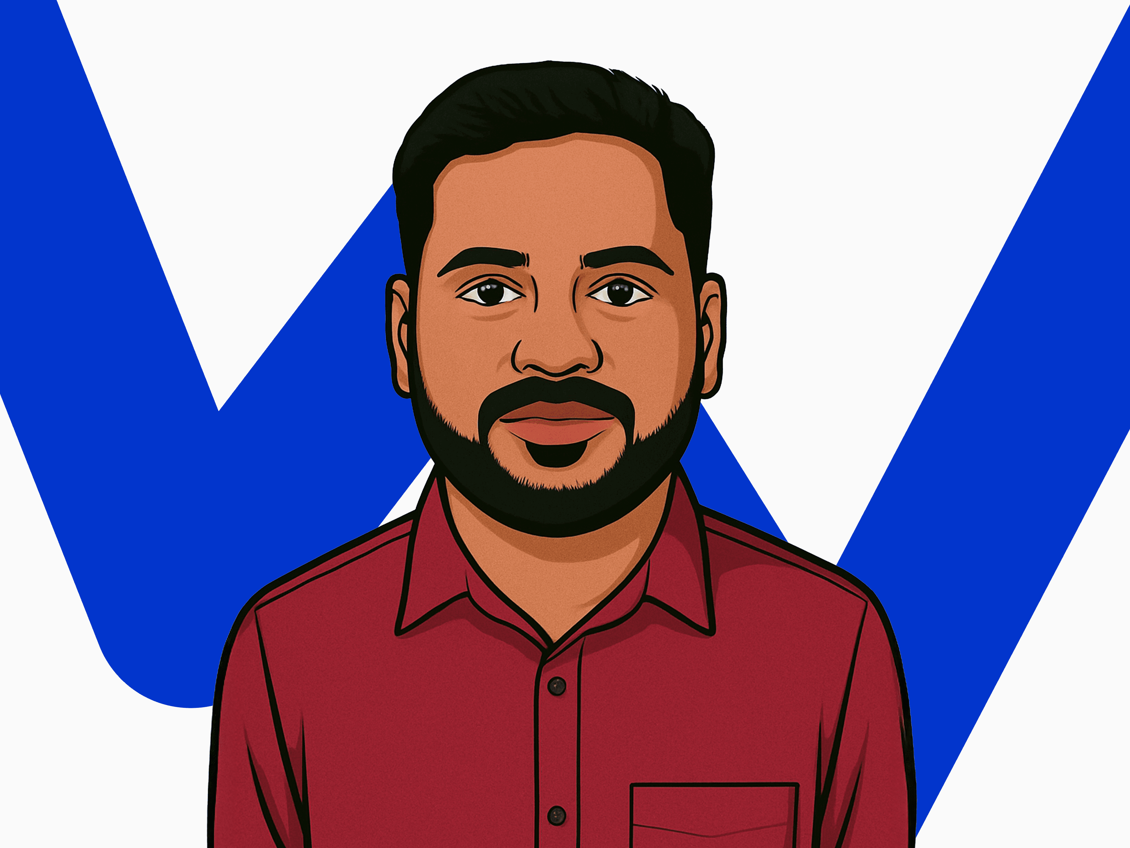 Portrait of Siva Sankaran, Manager