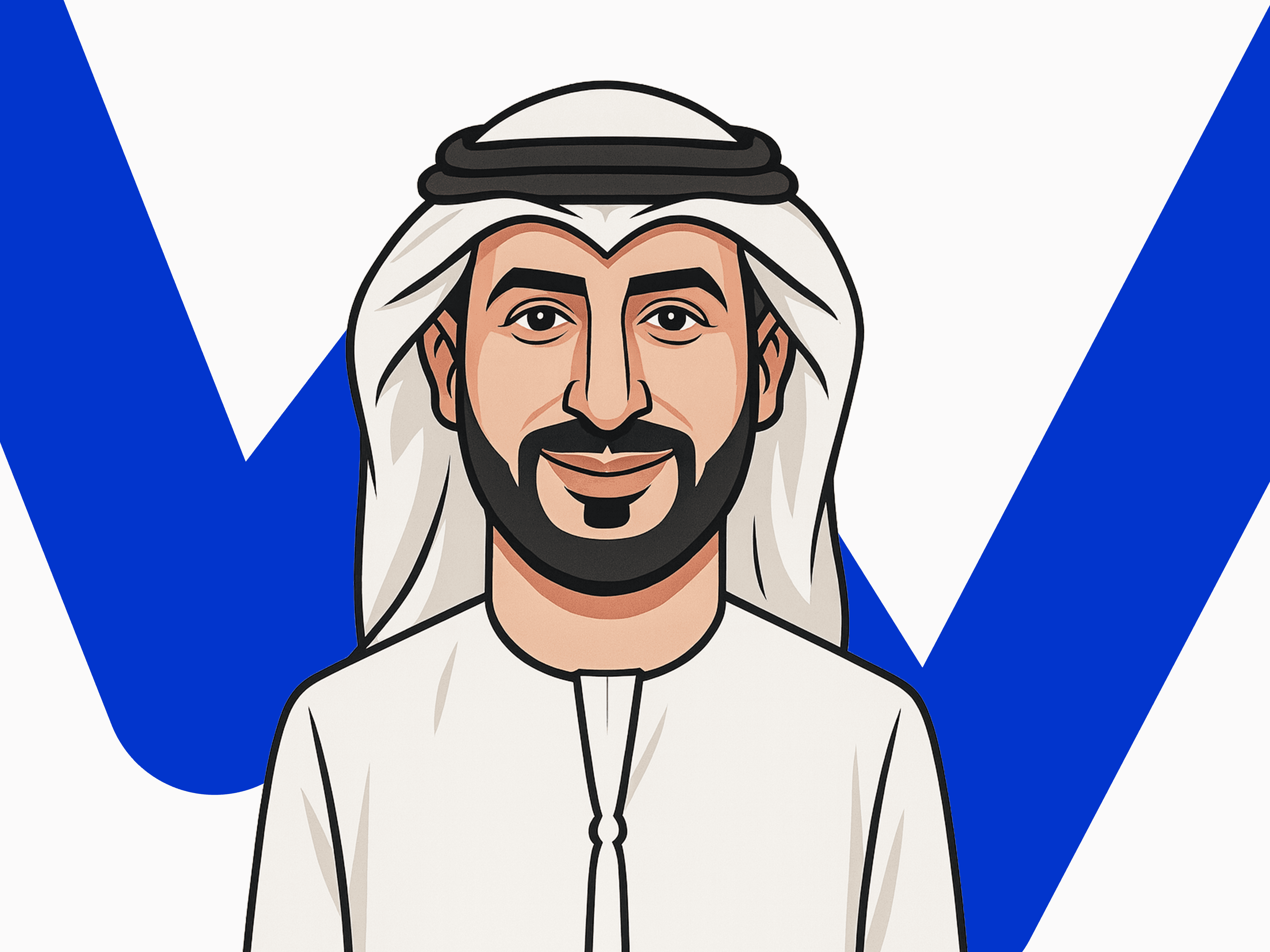 Portrait of Ahmed Saeed, Co-Founder & Partner